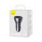 BASEUS - Baseus Golden Contactor Pro USB-A Billaddare + 2x USB-C 65W - Svart