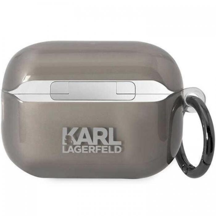 KARL LAGERFELD - Karl Lagerfeld Airpods Pro 2 Skal Ikonik Karl Lagerfeld - Svart