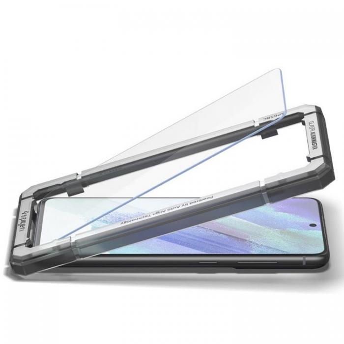 Spigen - Spigen 2-Pack Alm Glas.Tr Hrdat Glas Skrmskydd Galaxy S21 FE