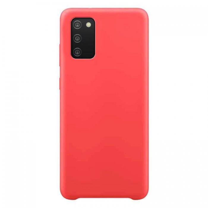 OEM - Galaxy A03s Skal Silicone Rubber - Rd
