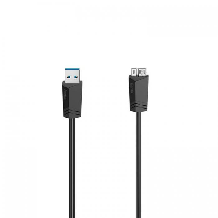UTGATT1 - HAMA Kabel Micro-USB 3.0 5Gbit/s 1.5m - Svart