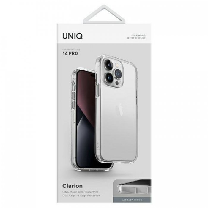 UNIQ - UNIQ iPhone 14 Pro Skal Clarion - Transparent