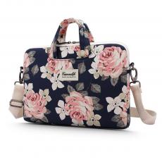 Canvaslife - CANVASLIFE Datorfodral Laptop 13-14 - Navy Rose