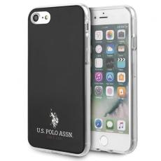 U.S. Polo Assn. - U.S. Polo Assn. Shiny iPhone 7/8/SE 2020 Skal Svart