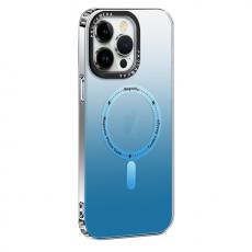 A-One Brand - iPhone 11 Mobilskal Magsafe Gradient - Blå