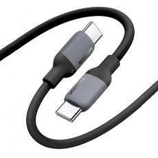 Ugreen - Ugreen USB-C Till USB-C Snabbladdnings Kabel US563 Silikon 1m - Svart
