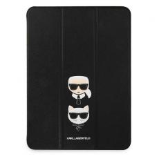 KARL LAGERFELD - Karl Lagerfeld Saffiano Karl & Choupette Fodral iPad Pro 11 2021 - Svart