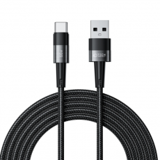 Tech-Protect - Tech Protect USB-A Till USB-C Kabel Ultraboost - Grå