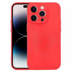 A-One Brand - iPhone 15 Pro Mobilskal Soft - Röd