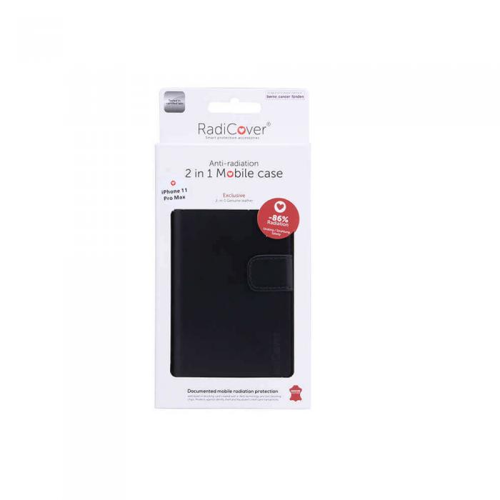 UTGATT1 - RADICOVER Strlningsskydd Mobilfodral Skinn iPhone 11 Pro Max