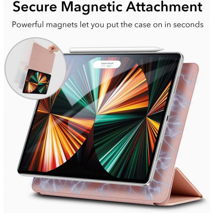 UTGATT5 - ESR - Rebound Magnetic iPad Pro 12.9 2021 - Rose Gold