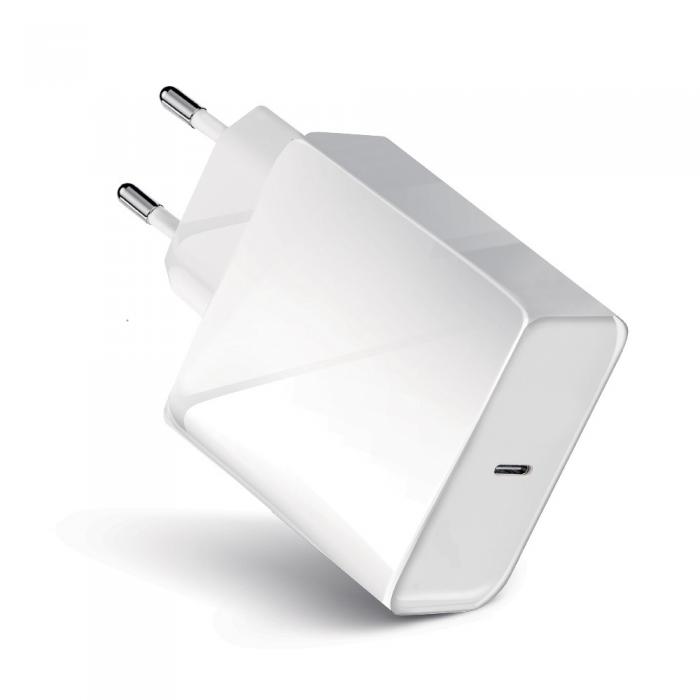 Forcell - Forcell Reseladdare med USB-C Socket 3A 45W PD and QC 4.0