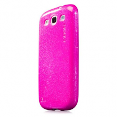 Capdase - CAPDASE Xpose Sparko till Samsung Galaxy S3 i9300 (Magenta) + Skärmskydd