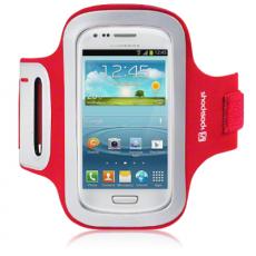 A-One Brand - Sportarmband till Samsung Galaxy S3 Mini i8910 (Röd)