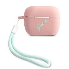 Guess - Guess Skal AirPods Pro Silicone Vintage - Rosa/Grön