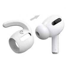 KeyBudz - EarBuddyz - Ear Hooks för Airpods Pro - Vit