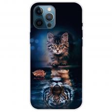SpareParts - iPhone 14 Pro Max Skal TPU - Katt/tiger