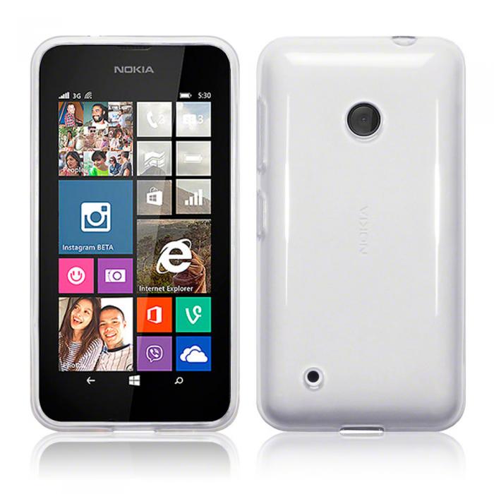 UTGATT4 - FlexiSkal till Nokia Lumia 530 (Transparent)