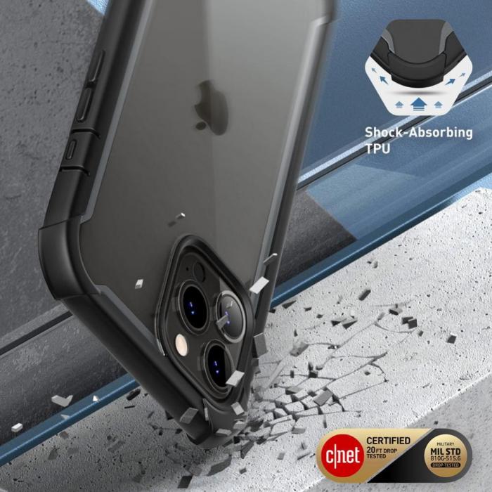 UTGATT1 - Supcase IBLSN Ares Skal iPhone 13 Pro Max - Svart