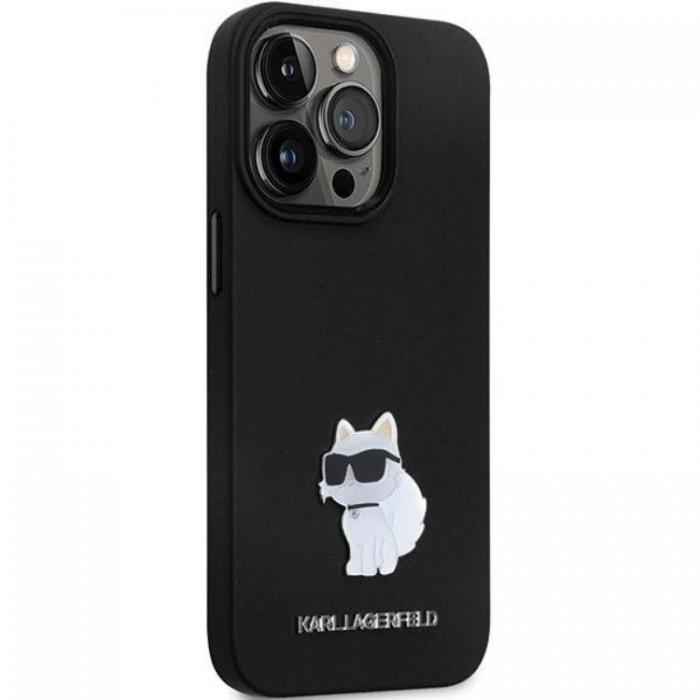 KARL LAGERFELD - KARL LAGERFELD iPhone 13 Pro Max Mobilskal Silikon C Metal Pin