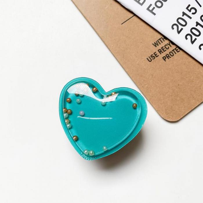 A-One Brand - Heart Beads Popup Hllare - Grn