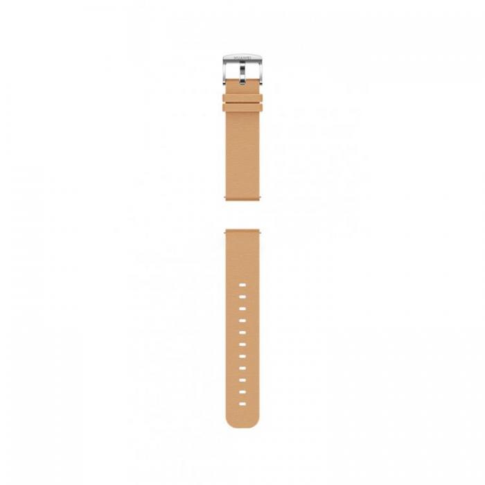 UTGATT5 - Huawei Watch GT 2 (42mm) Armband Lder - Khaki
