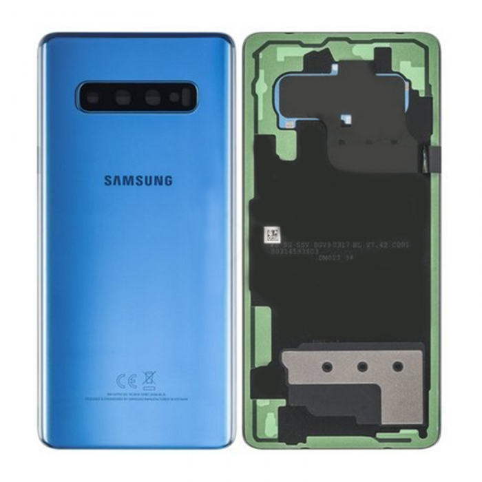 UTGATT1 - Samsung Galaxy S10 Plus Baksida - Prism Blue