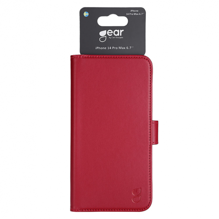 GEAR - GEAR iPhone 14 Pro Max mobilfodral - Rd