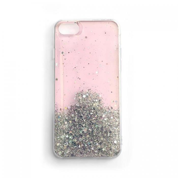UTGATT5 - Wozinsky Star Glitter Shining Skal iPhone 13 Mini - Rosa