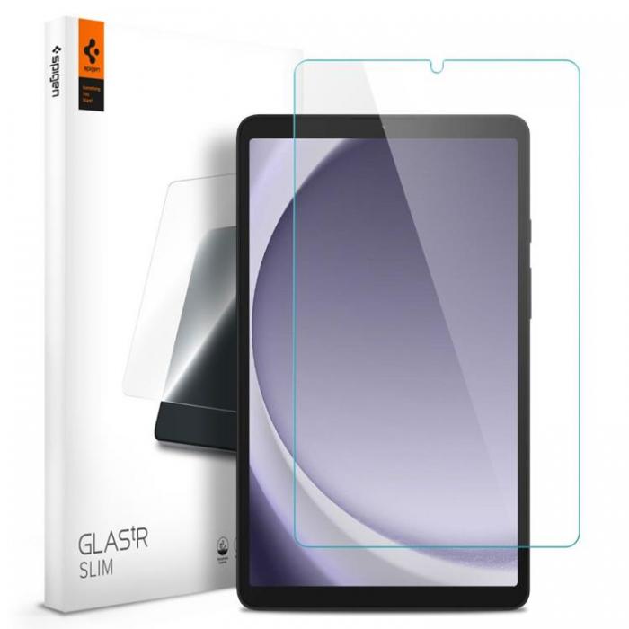 Spigen - Spigen Galaxy Tab A9 Hrdat Glas Skrmskydd - Clear