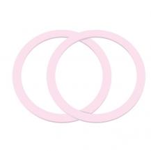 Joyroom - Joyroom 2-Pack Magnetisk Magsafe Metallring för Smartphone - Rosa
