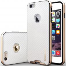 Caseology - Caseology Bumper Frame Skal till Apple iPhone 6 / 6S - Carbon Vit