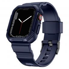 KINGXBAR - Kingxbar Apple Watch 4/5/6/7/8/SE (38/40/41mm) Armband CYF106 - Blå