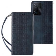 A-One Brand - Xiaomi Redmi Note 11 Plånboksfodral Magnet Strap - Blå