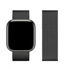 Forcell - Forcell Apple Watch (38/40/41mm) Armband F-Design - Svart