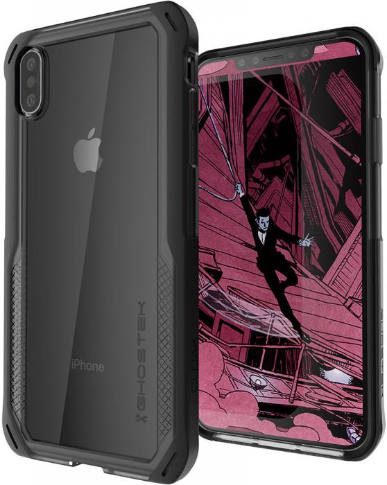 UTGATT5 - Ghostek Cloak 4 Skal till Apple iPhone XS / X - Svart