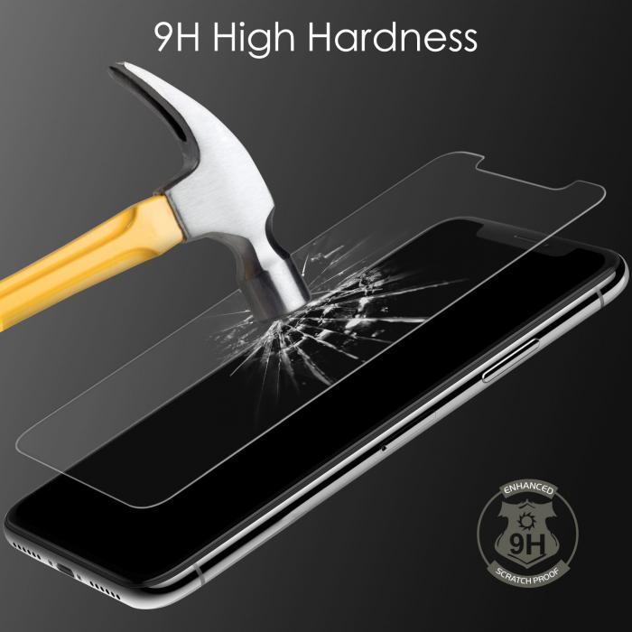 A-One Brand - 0.33 mm Anti-Explosion Hrdat Glas Skrmskydd till iPhone X/Xs/11 Pro