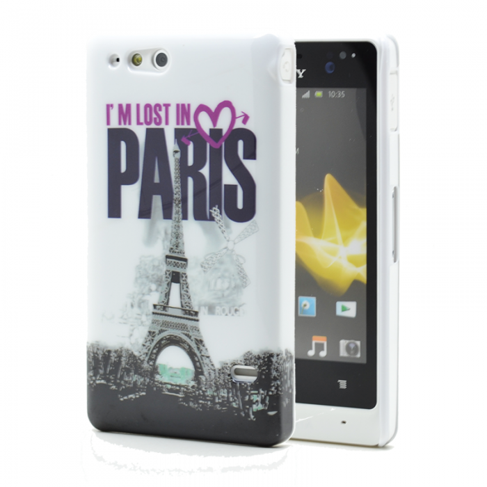 UTGATT4 - Skal till Sony Xperia Go ST27i - Lost in Paris