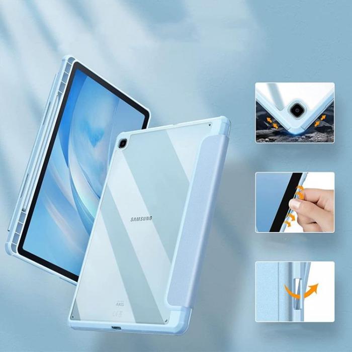 Tech-Protect - Galaxy Tab S6 Lite (2020/2022) Fodral Hybrid Smart - Bl