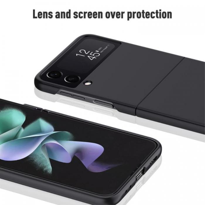 A-One Brand - Galaxy Z Flip 4 Skal Rubberized - Ljusbl