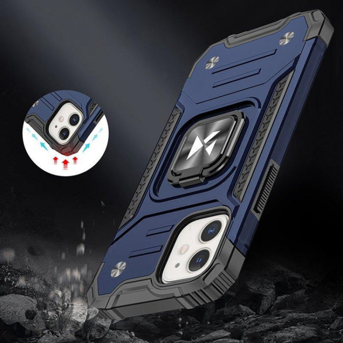 Wozinsky - Wozinsky iPhone 14 Plus Mobilskal Ringhllare Armor - Bl