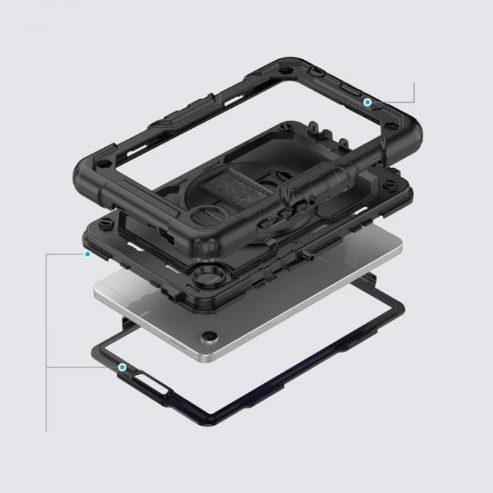 Tech-Protect - Tech Protect Galaxy Tab A9 Plus Skal Solid360 - Svart