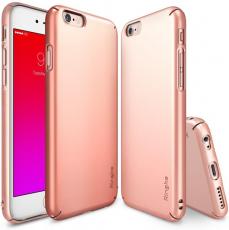 Rearth - Ringke Slim Dual Coated Skal till Apple iPhone 6 / 6S - Rose Gold