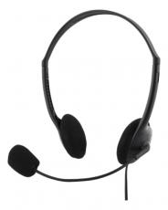 Deltaco - Deltaco Stereo Headset - Svart