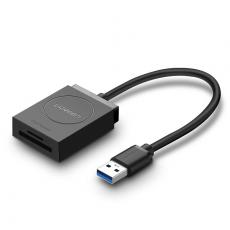 Ugreen - UGreen SD / micro SD Kortläsare till USB 3.0 - Svart