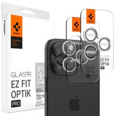 Spigen - [2-PACK] Spigen iPhone 15 Pro/15 Pro Max Kameralinsskydd i Härdat Glas