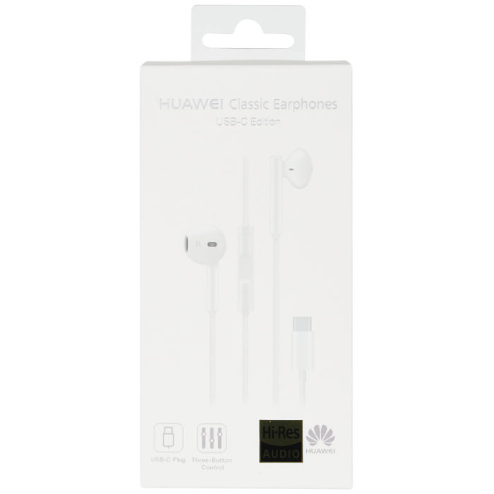 UTGATT5 - Huawei In-Ear Headset Usb-C Cm33 White