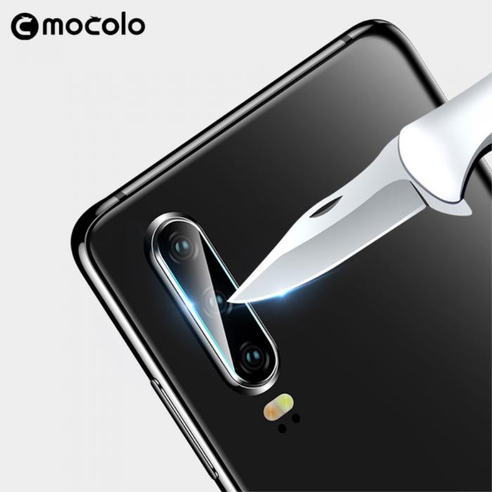 Mocolo - Kameralinsskydd i Hrdat Glas till Huawei P30