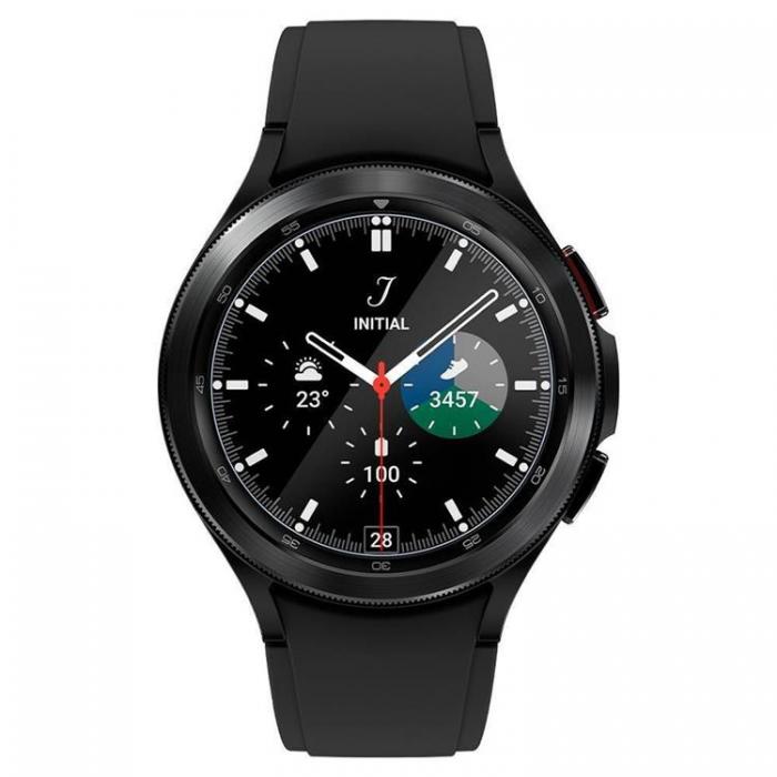 UTGATT1 - Spigen 3-Pack Slim Hrdat glas Galaxy Watch 4 46mm - Transparent
