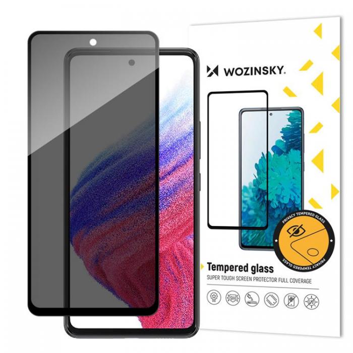 Wozinsky - Wozinsky Galaxy A53 5G Skrmskydd i Hrdat Glas Anti Spy Privacy